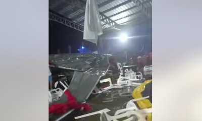 Temporal atinge evento em Arroio do Tigre e deixa feridos