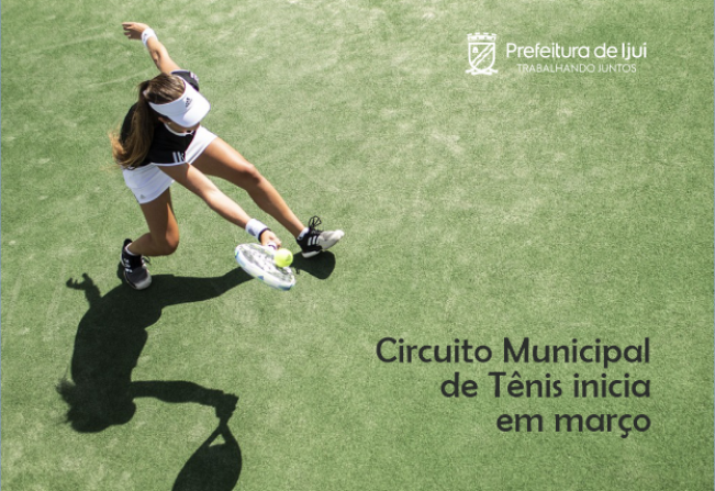 Circuito Municipal de Tênis inicia em março com quatro etapas emocionantes