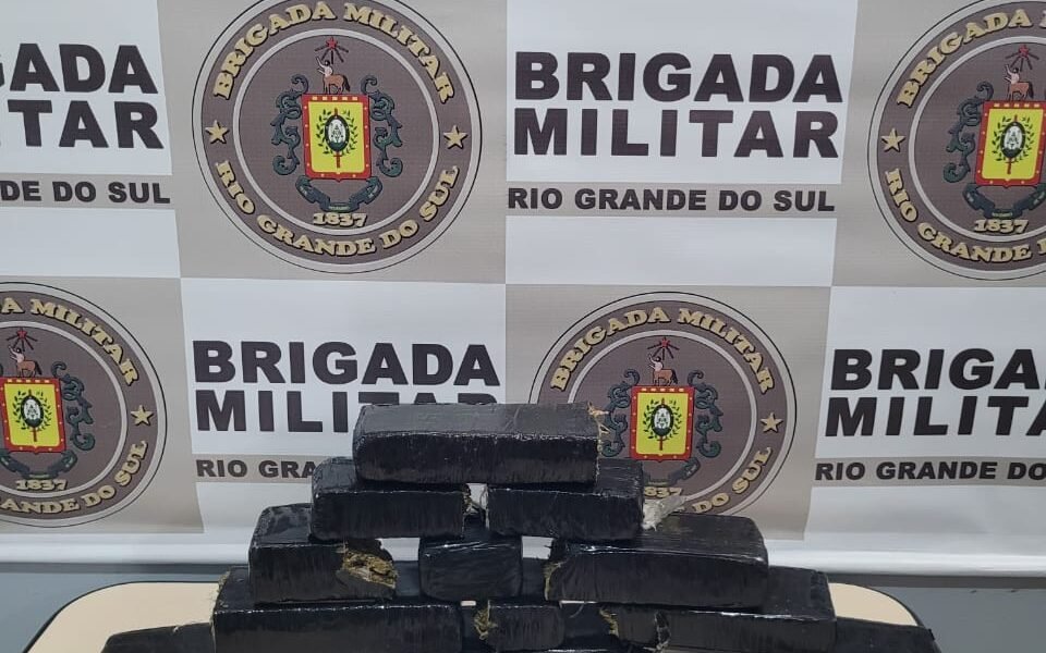 Brigada Militar prende homem por tráfico de entorpecentes em Ijuí.