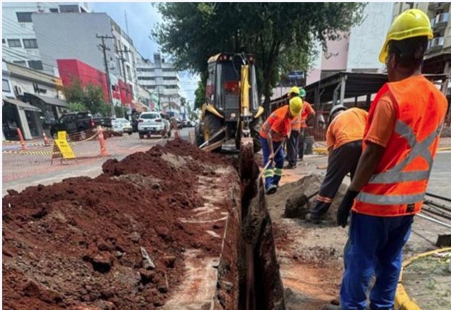 Ijuí avança no saneamento básico com obras de esgotamento sanitário