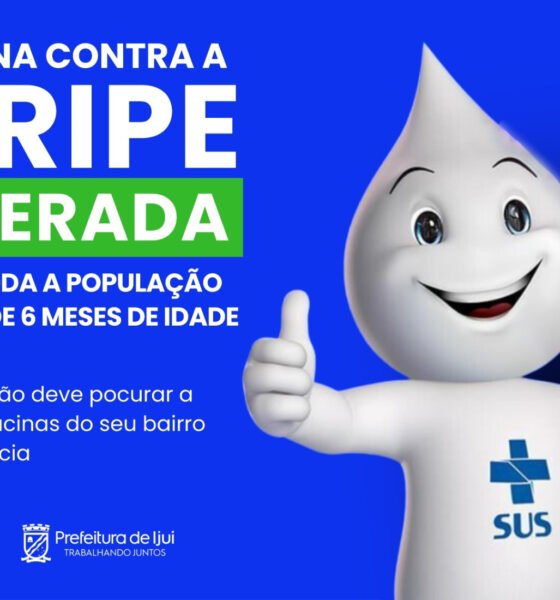 Vacinação contra a Gripe está liberada para toda a população – Proteja-se agora mesmo!